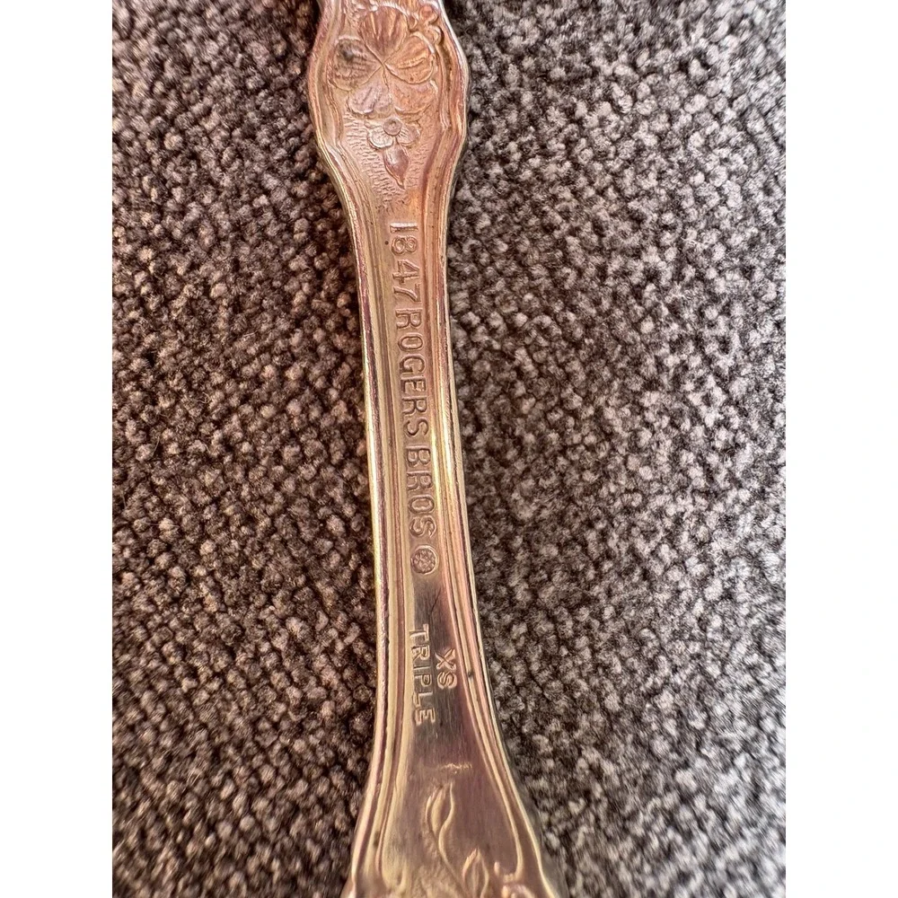 SHARON (1910) by 1847 ROGERS‎ BROS XS Triple Silverplate Butter Knife Spreader